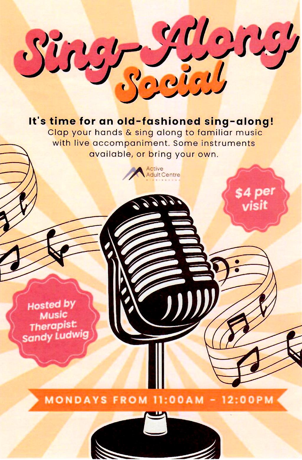 Sing-Along Social image source: AACM